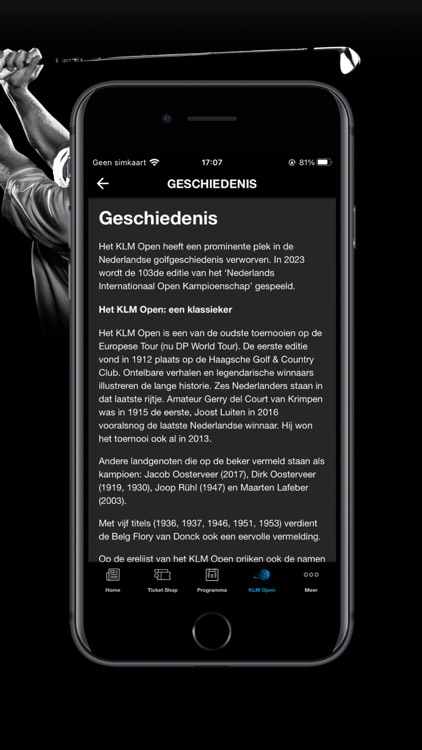 KLM Open screenshot-3