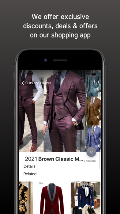 Smart Men Clothing Shop Online Screenshot