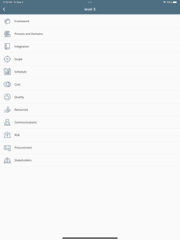 Screenshot #5 pour PMP Exam Preparation.