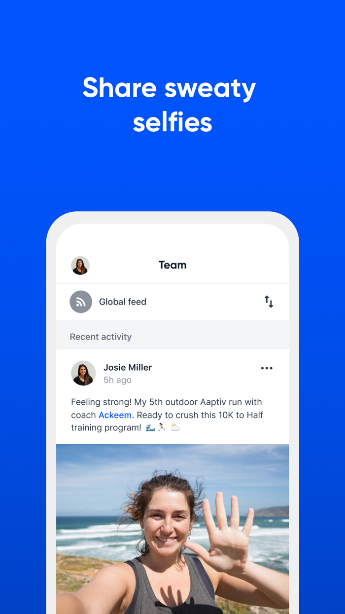 Aaptiv 1 Audio Fitness App