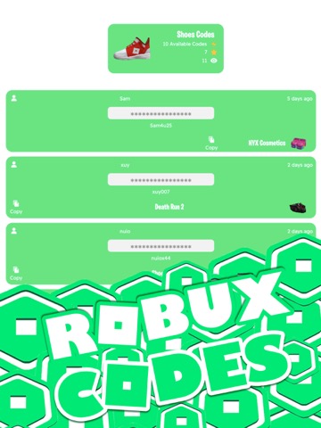 Robux Codes for Roblox ©のおすすめ画像3