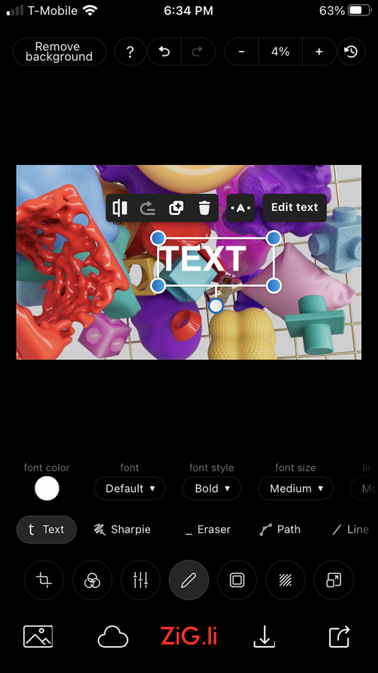 #3. ZiG.li Image Editor (iOS) 由: Crazy Good Digital