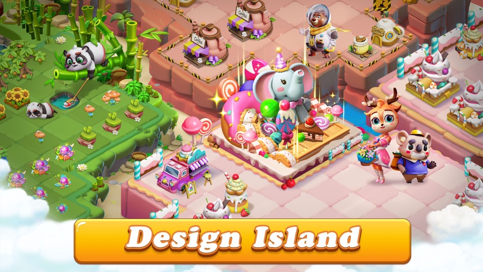 #2. Boom Merge: Zoo City Building (iOS) Podle: 雅芳 朱