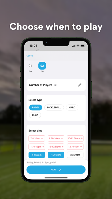 Weston Racquet Screenshot