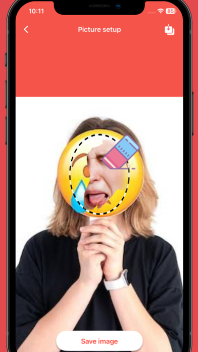 Screenshot #3 pour Emoji Remover - Photo Editor