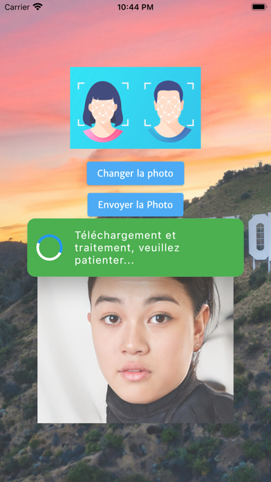 FaceReco Facial Recognition Screenshot