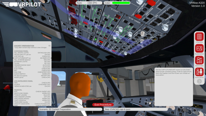 VRflow A320 Screenshot