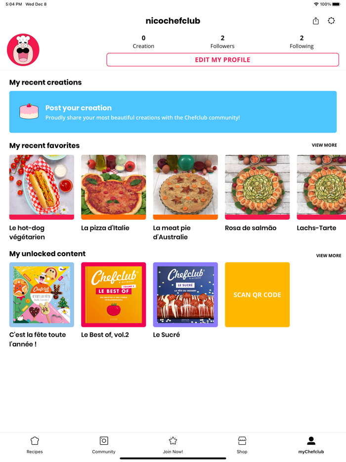 Chefclub - Everyone can cook