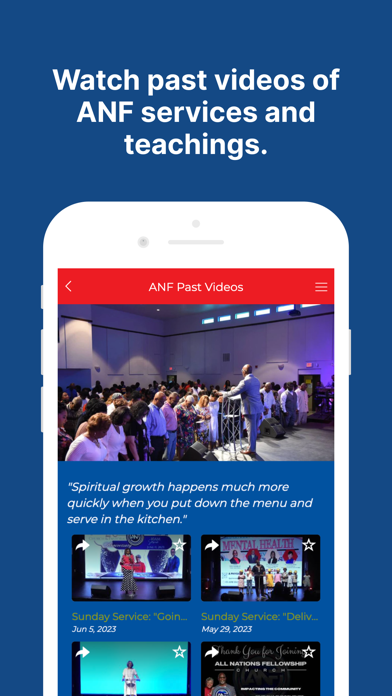 All Nations Fellowship Church Screenshot