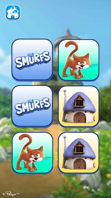 The Smurfs - Educational Games Screenshot