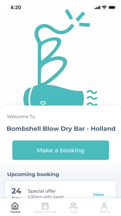 Bombshell BDB Salon & Spa Screenshot