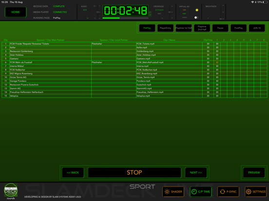 SLAM DECK SOCCER PRO app screenshot 3