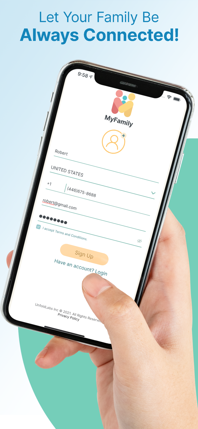 MyFamily- Monitor and Control