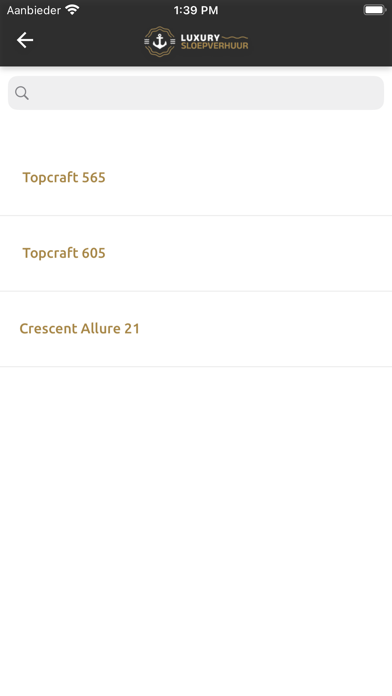 Luxury Sloepverhuur Screenshot