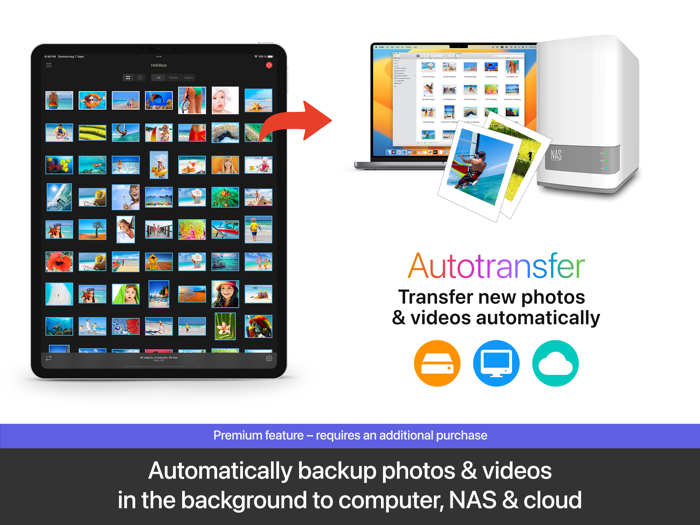 PhotoSync – transfer photos
