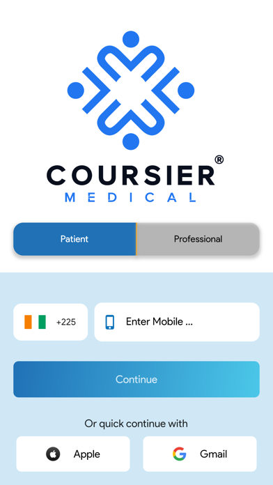 Coursier Médical® Screenshot