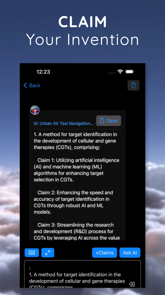 #4. Patent AI (iOS) By: Nitrocast, Inc.