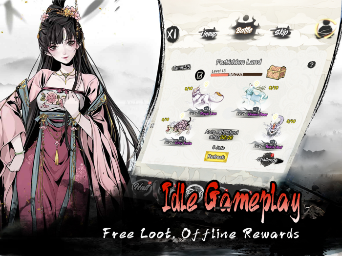 Immortal Master - Idle Mud RPG