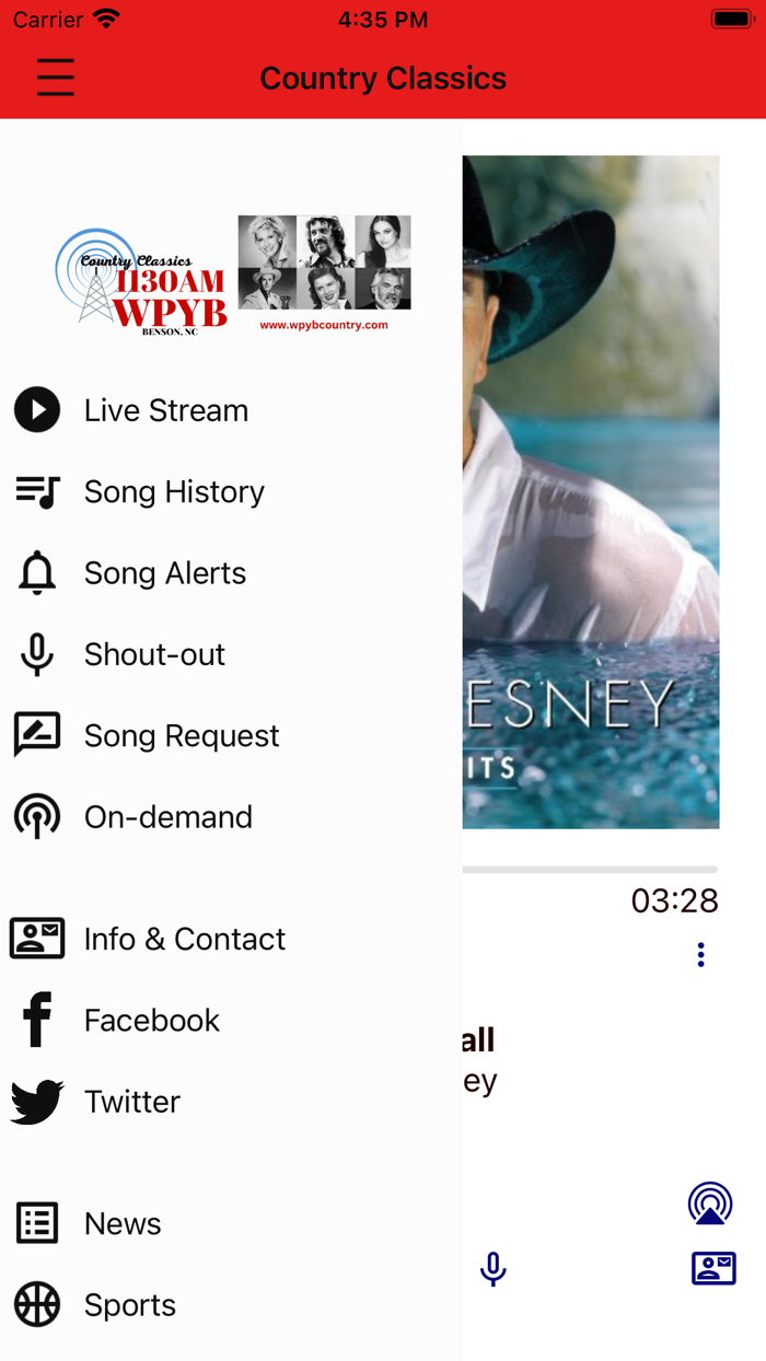 Country Classics WPYB 1130AM