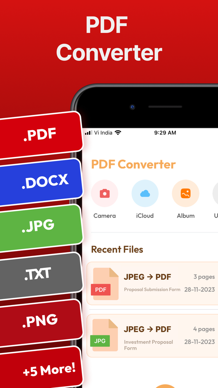 PDF Converter . Convert to PDF