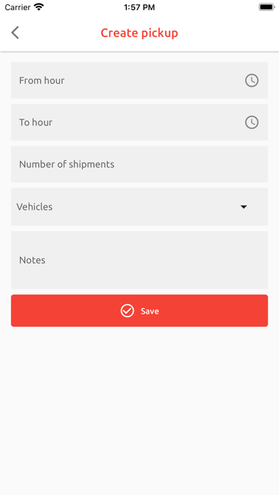 شركة مارة للشحن والتوصيل Screenshot