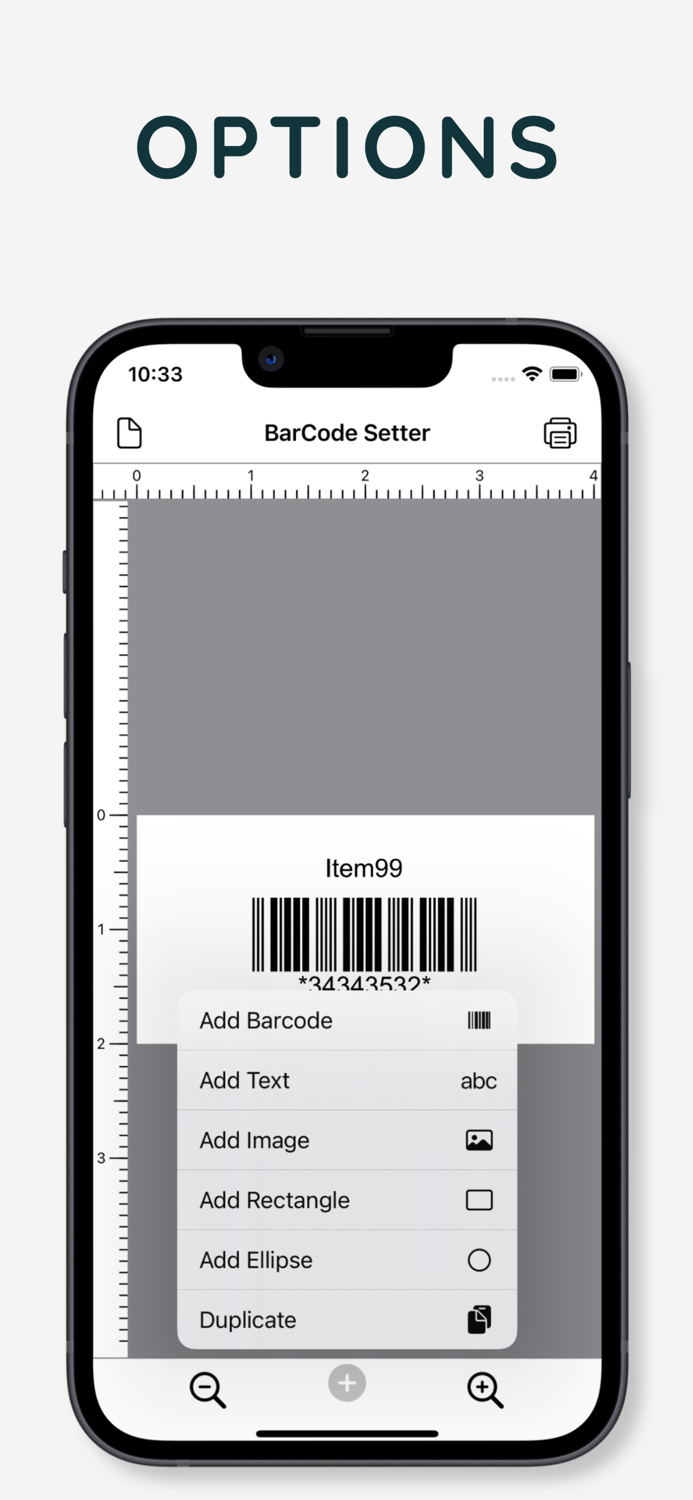 BarCode Setter