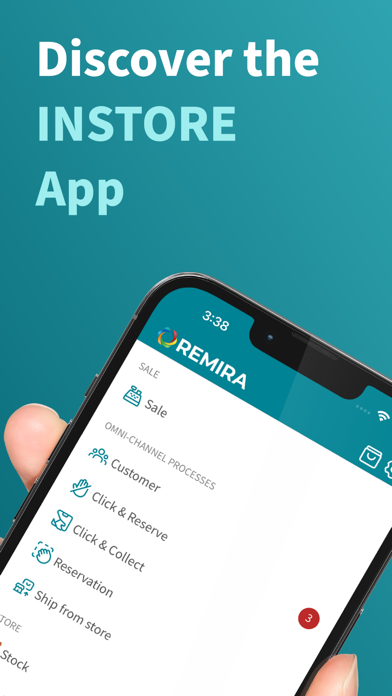 REMIRA INSTORE App Screenshot