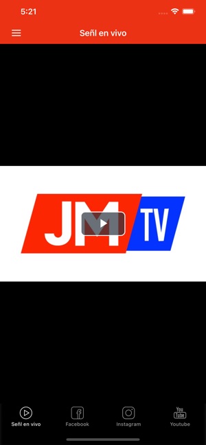 Canal JMTV dans l'App Store