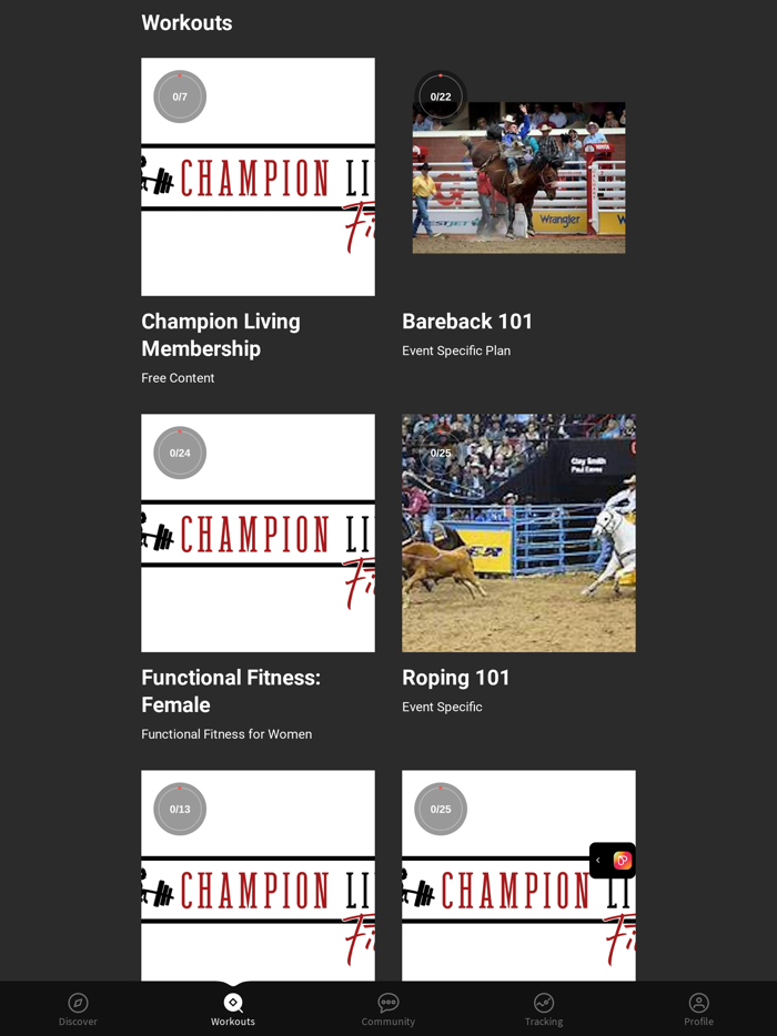 Champion Living Fitness