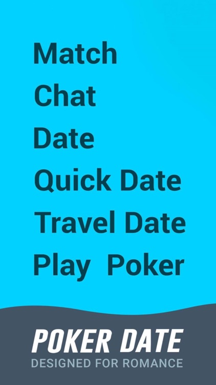 Poker Date: The Dating App