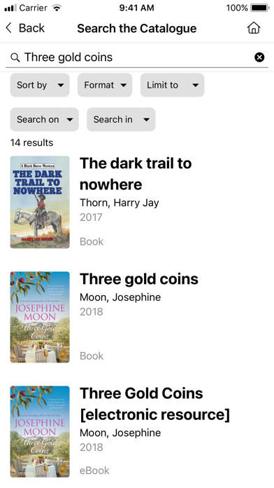 Gympie Regional Libraries Screenshot