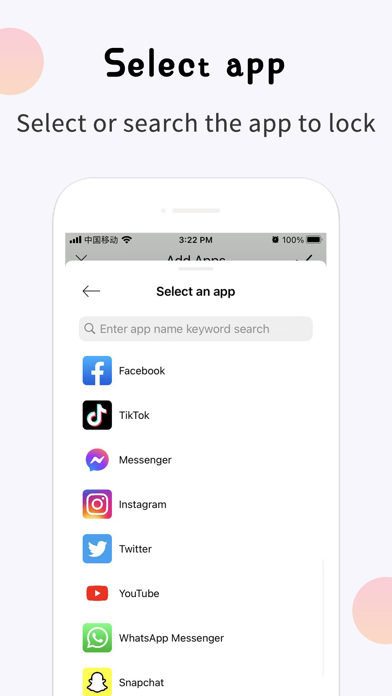 App lock - passcode Lock apps Screenshot