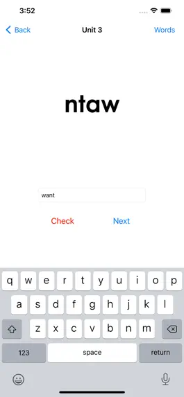 Game screenshot KInderG SightWord Scramble hack