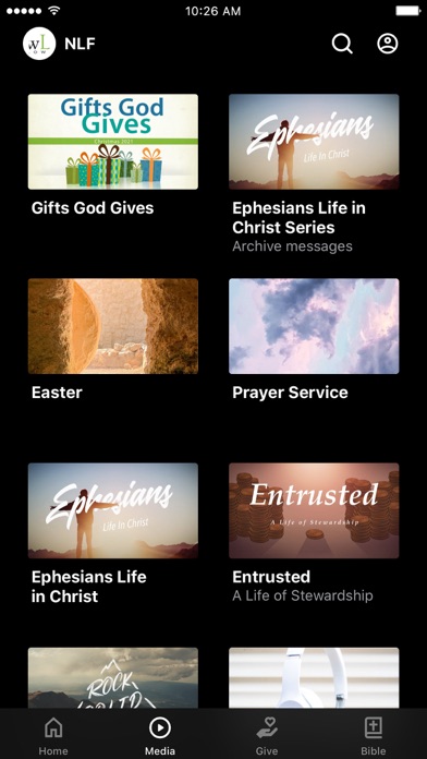 New Life Fellowship Logan Screenshot
