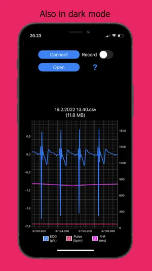 ECG Logger for Polar H10 screenshot 2
