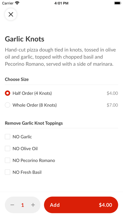 Five Points Pizza Screenshot