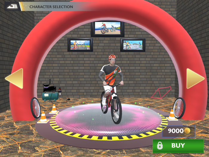 Offroad Bicycle Stunt Riding