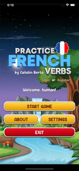 Game screenshot Learn French Verbs Game Extra apk