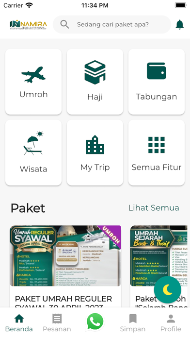 Namira Travel Screenshot