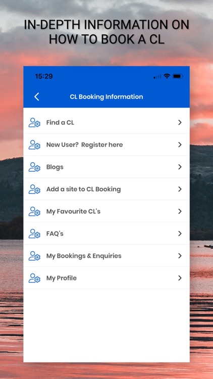 CL Booking screenshot-3