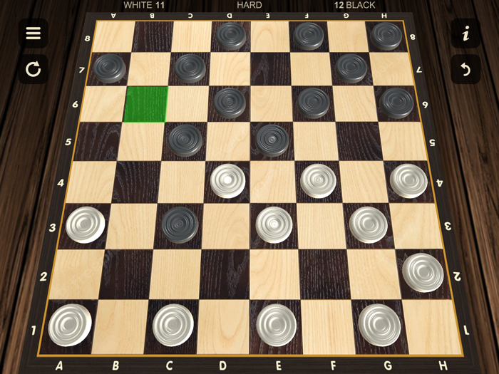 Checkers - Two player