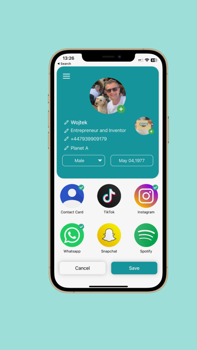 Social Tap NFC Screenshot