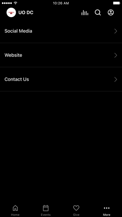 App screenshot