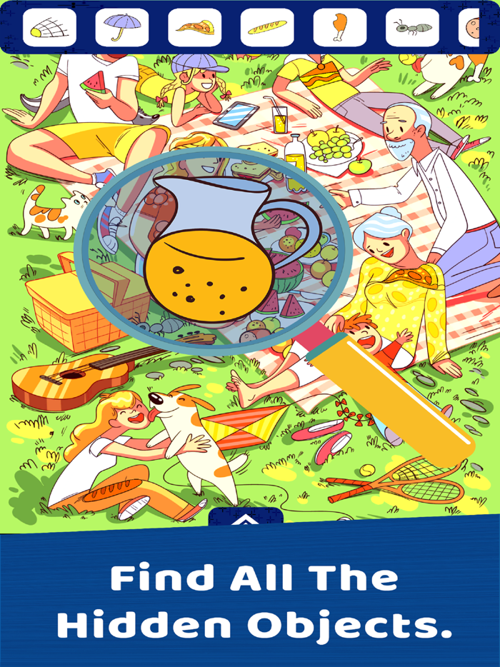 Hidden Objects  Puzzles Game