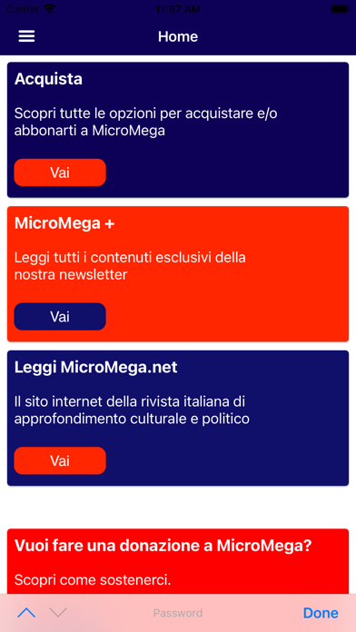 MicroMega Edizioni Screenshot