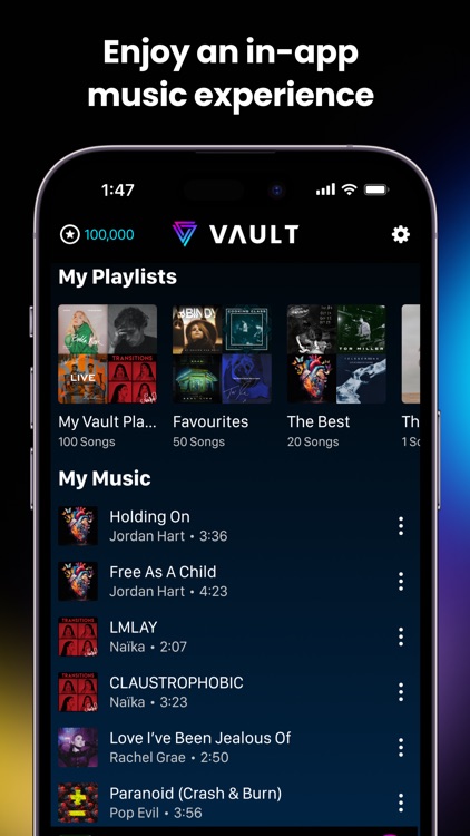 Vault Music screenshot-3