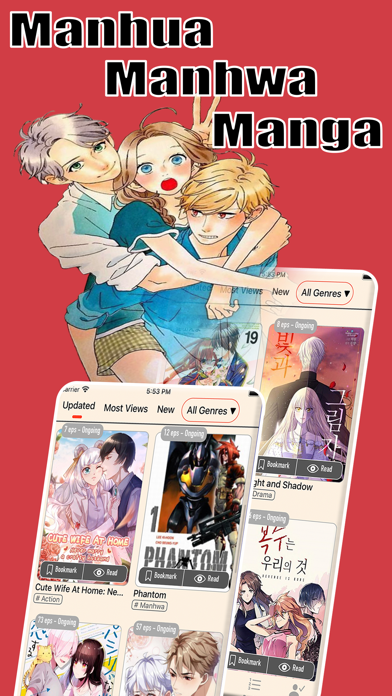 Manga Reader: Unique Comics Screenshot