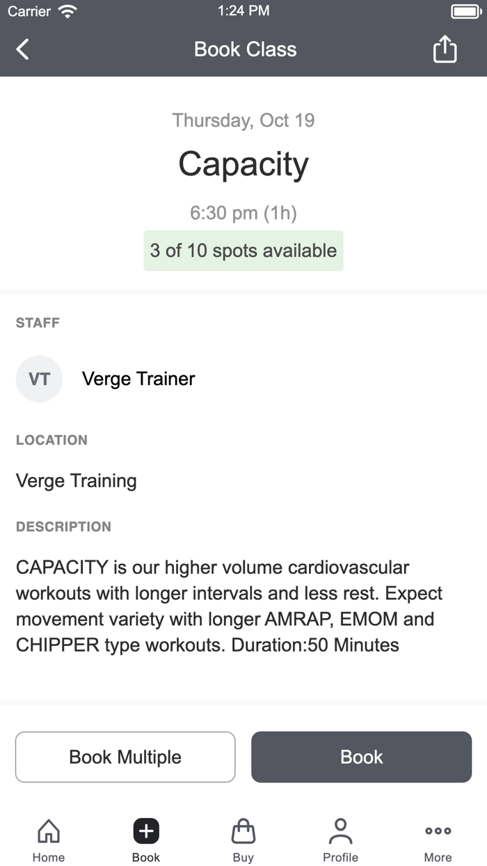 Verge Training