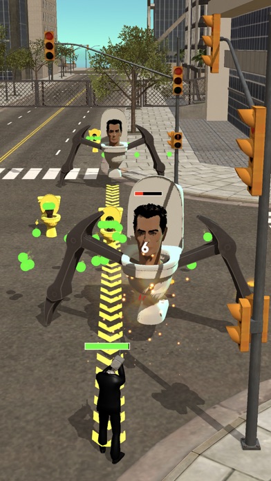 Invasion War in Skibidi City Screenshot