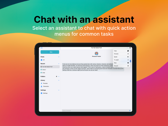 Screenshot #4 pour Chatbot Assistant AI - Joy